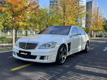 【已售】2014年白色奔驰S350巴博斯